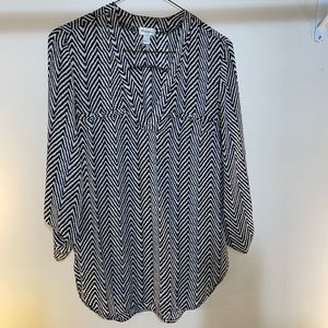 Size extra, small, dynamite blouse